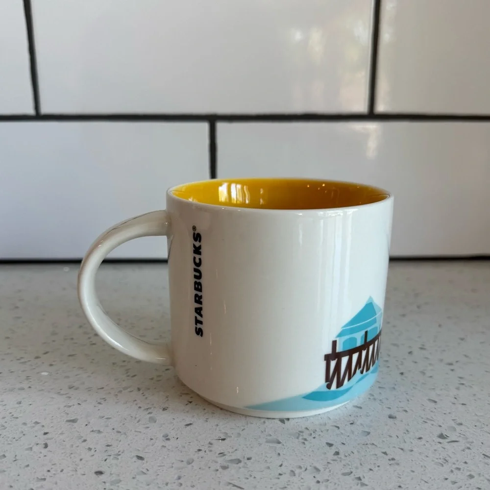 Starbucks You Are Here Orange County CA 14oz Ceramic Coffee Mug EUC - Picture 3 of 5